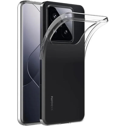 Funda Silicona Ultra Delgada Transparente para Xiaomi Mi 13 13T 14 Pro
