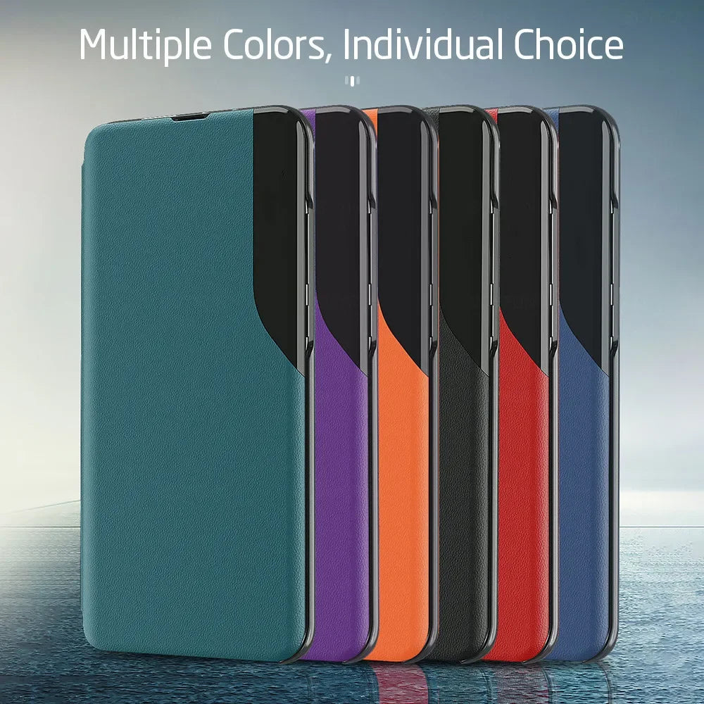 Funda Flip de Cuero Tipo Libro para Poco X7 / F6 / X6 / M6 Pro 5G / C65 4G / F5 – Carcasa con Soporte