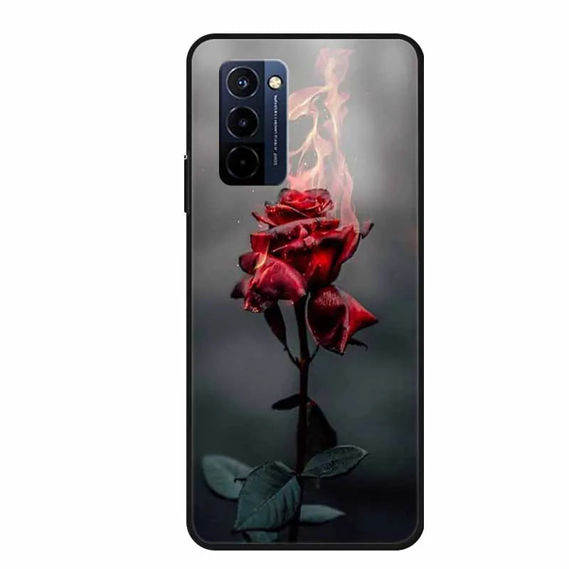 Funda para Wiko 10 – carcasa de silicona TPU suave pintada, antigolpes y protectora 360° (6.75”)