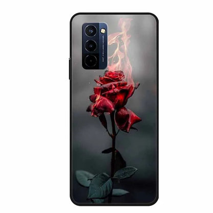 Funda para Wiko 10 – carcasa de silicona TPU suave pintada, antigolpes y protectora 360° (6.75”)