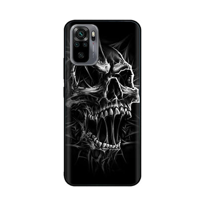 Funda de Silicona Wolf Negra para Poco M5s | Carcasa Suave Antigolpes