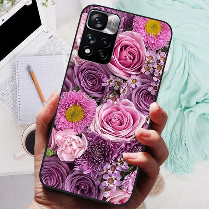 Funda de silicona para Xiaomi Redmi Note 11 Pro Plus 5G – Diseño de león, lobo y animales