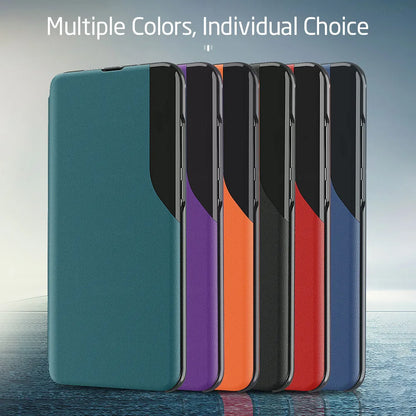 Funda Flip de Cuero Tipo Libro para Poco X7 / F6 / X6 / M6 Pro 5G / C65 4G / F5 – Carcasa con Soporte