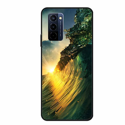 Funda para Wiko 10 – carcasa de silicona TPU suave pintada, antigolpes y protectora 360° (6.75”)