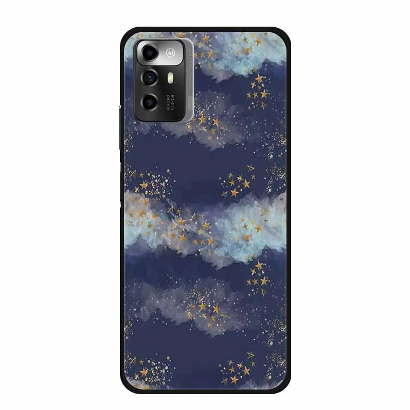 Funda ZTE Blade A72 5G Mármol – Carcasa TPU y silicona suave antigolpes