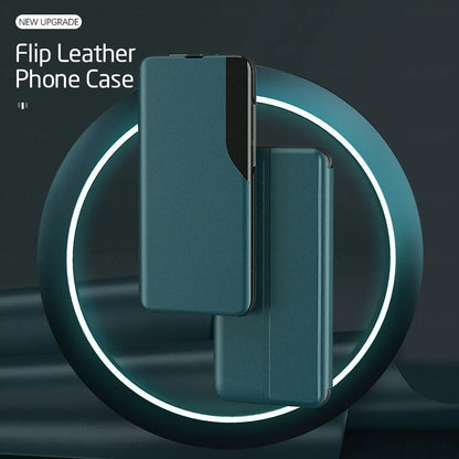 Funda Flip de Cuero Tipo Libro para Poco X7 / F6 / X6 / M6 Pro 5G / C65 4G / F5 – Carcasa con Soporte