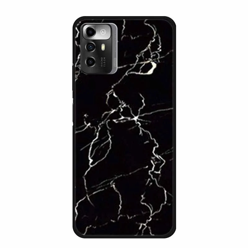 Funda ZTE Blade A72 5G Mármol – Carcasa TPU y silicona suave antigolpes