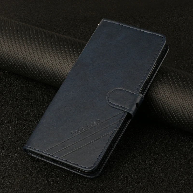 Funda Poco X7 / X7 Pro – Flip Case de Cuero con Tarjetero y Cierre Magnético