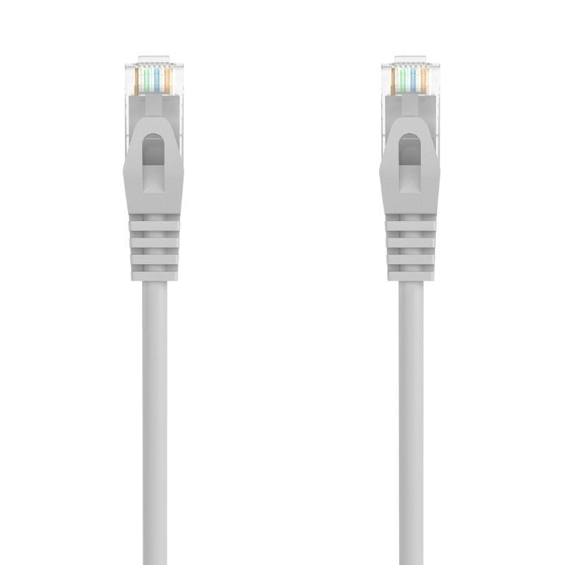 Cable de Red RJ45 AWG24 UTP Aisens A145-0553 Cat.6A/ LSZH/ 30cm/ Gris