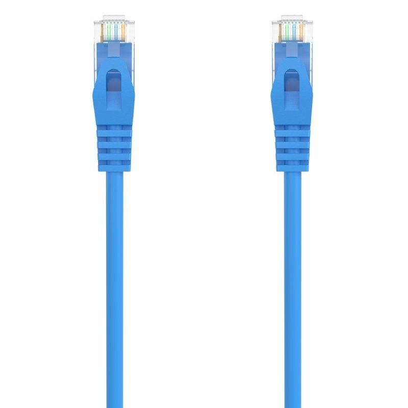 Cable de Red RJ45 AWG24 UTP Aisens A145-0570 Cat.6A/ LSZH/ 25cm/ Azul