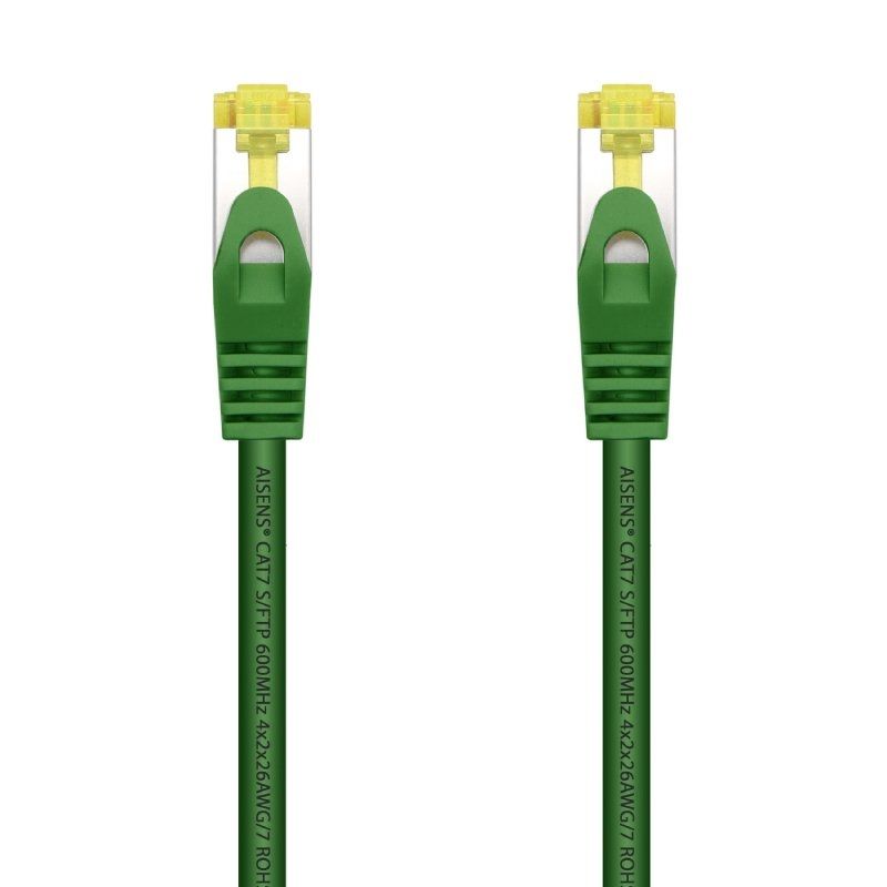 Cable de Red RJ45 SFTP Aisens A146-0482 Cat.7/ 1m/ Verde