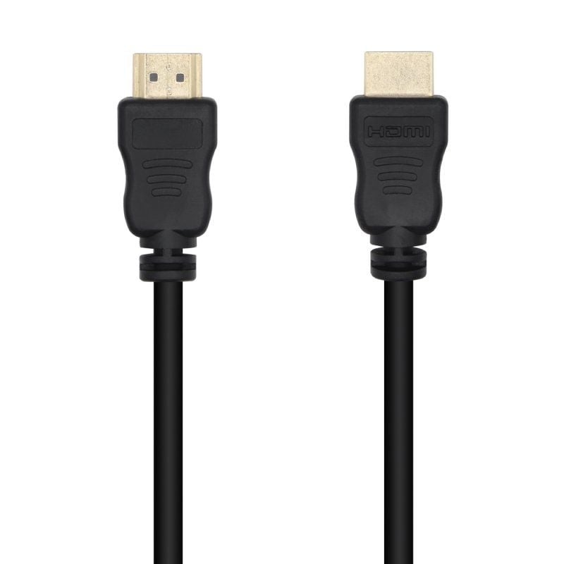 Cable HDMI 1.4 14+1 CCS Aisens A119-0528/ HDMI Macho - HDMI Macho/ 1m/ Negro