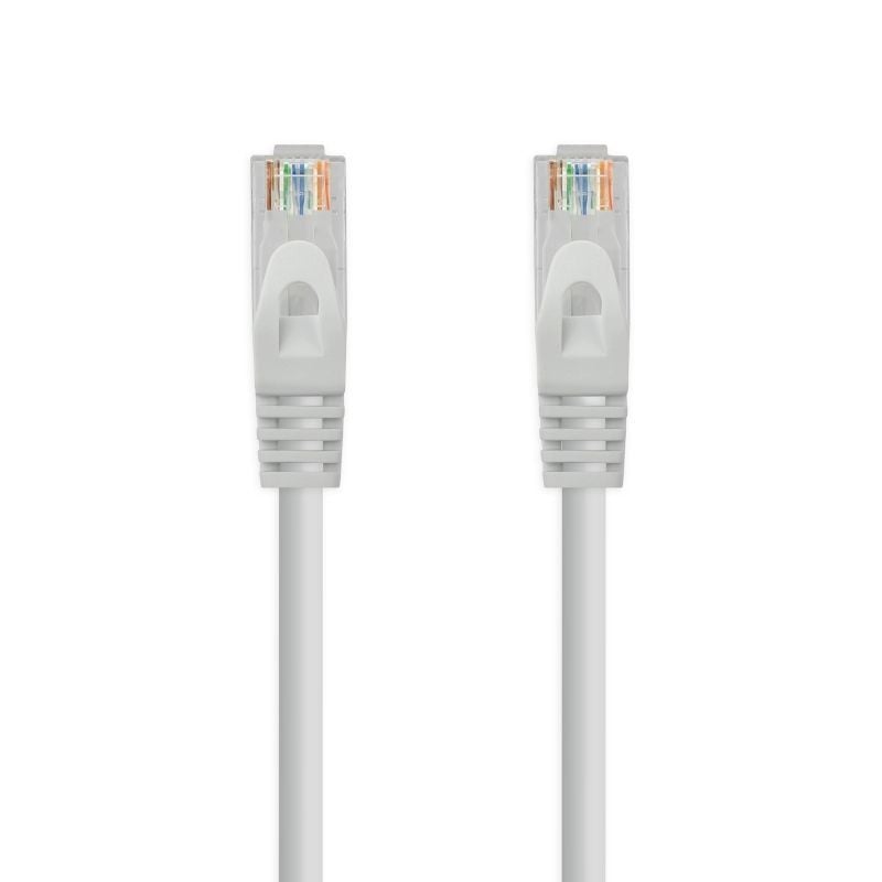 Cable de Red RJ45 UTP Nanocable 10.20.1810 Cat.6/ 10m/ Gris
