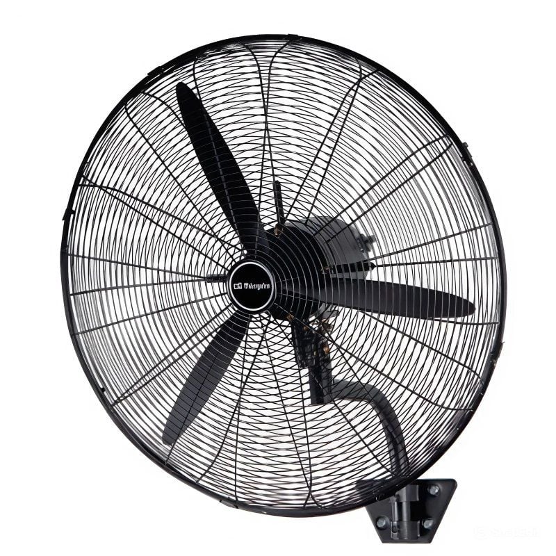 Ventilador de Pared Industrial Orbegozo WF 0167/ 180W/ 3 Aspas 65cm/ 3 velocidades